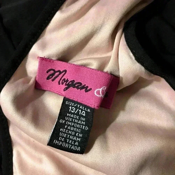 Juniors' Glitter Lace Halter Party Dress NWT 13/14 - Picture 8 of 8